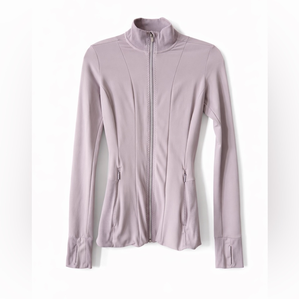 Athleta Soft Lavender Performance Top, Running Ja… - image 1